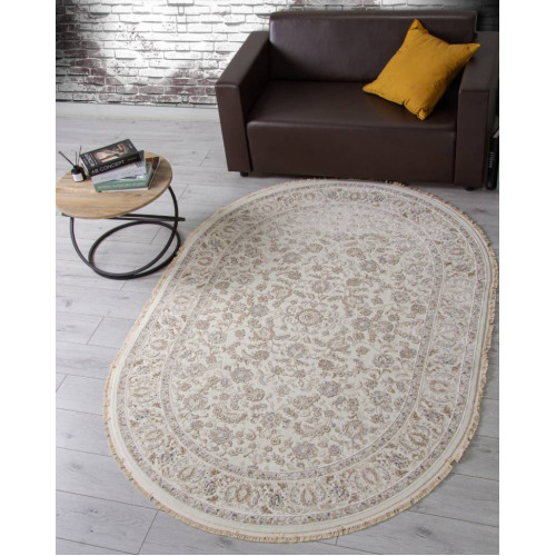 Ковер JASMINE ( ЖАСМИН ) 35826Z - CREAM / BEIGE ( Овал )