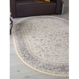 Ковер JASMINE ( ЖАСМИН ) 35831Z - CREAM / L.GREY ( Овал )
