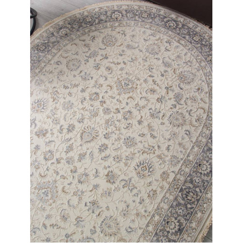 Ковер JASMINE ( ЖАСМИН ) 35831Z - CREAM / L.GREY ( Овал )