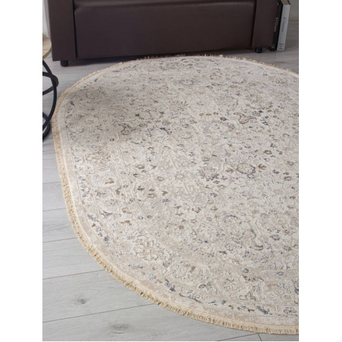 Ковер JASMINE ( ЖАСМИН ) 35981Z - CREAM / CREAM ( Овал )
