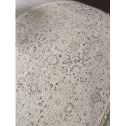 Ковер JASMINE ( ЖАСМИН ) 35981Z - CREAM / CREAM ( Овал )