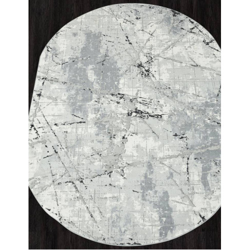 Ковер NENSI ( НЕНСИ ) GL039G - GREY / GREY ( Овал )  