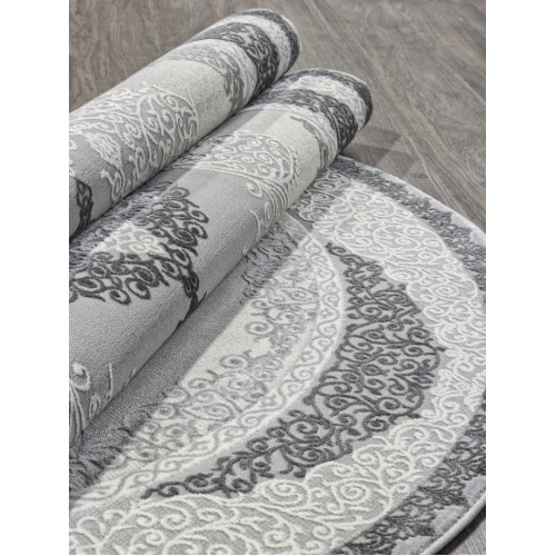 Ковер NENSI ( НЕНСИ ) GL074G - GREY / GREY ( Овал )