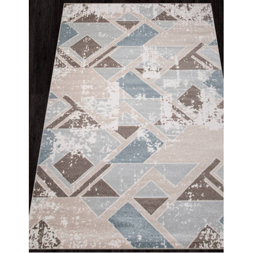 Ковер NATUREL ( НАТУРЕЛЬ ) D979 - BEIGE-BLUE