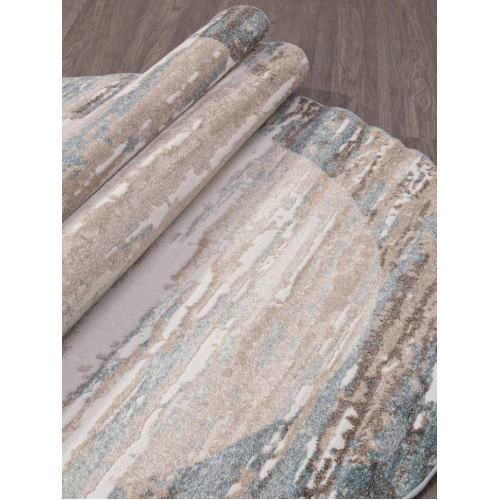 Ковер NATUREL ( НАТУРЕЛЬ ) D983 - BEIGE-BLUE ( Овал )