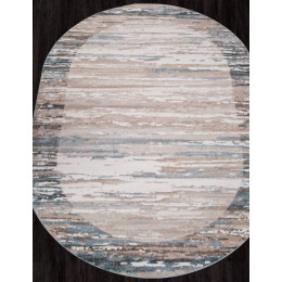 Ковер NATUREL ( НАТУРЕЛЬ ) D983 - BEIGE-BLUE ( Овал )