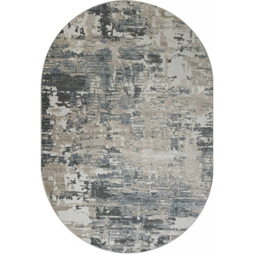 Ковер NATUREL ( НАТУРЕЛЬ ) F231 - BEIGE-BLUE ( Овал )