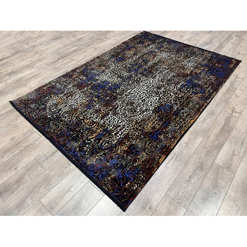 Ковер DAHLIA ( ДАХЛИЯ ) 8605A - BLACK / MULTI  