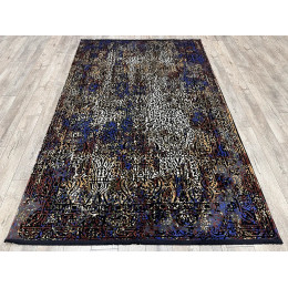 Ковер DAHLIA ( ДАХЛИЯ ) 8605A - BLACK / MULTI  