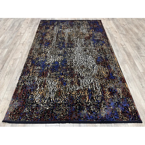 Ковер DAHLIA ( ДАХЛИЯ ) 8605A - BLACK / MULTI  