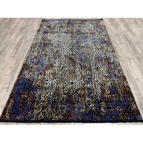Ковер DAHLIA ( ДАХЛИЯ ) 8605A - BLACK / MULTI  