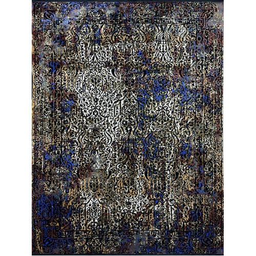 Ковер DAHLIA ( ДАХЛИЯ ) 8605A - BLACK / MULTI  
