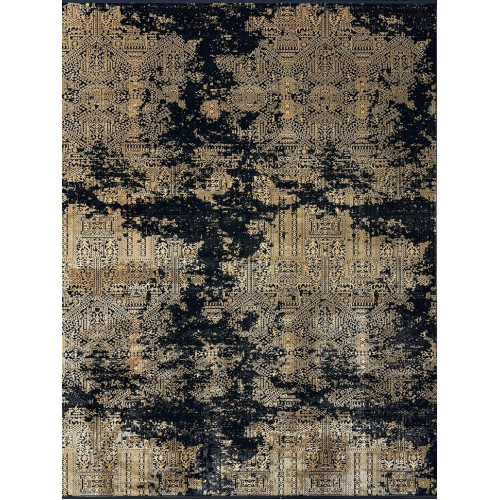 Ковер DAHLIA ( ДАХЛИЯ ) 8624A - BLACK / ORANGE