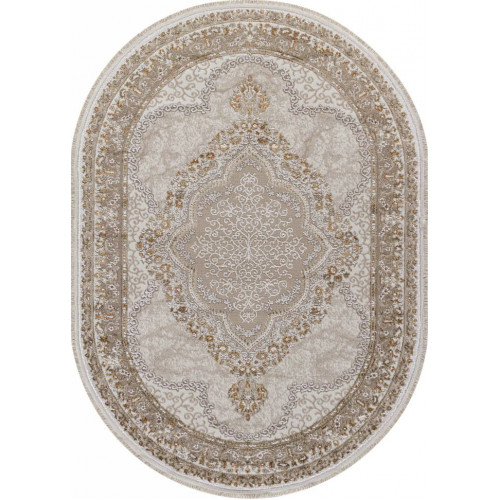 Ковер MOSSO ( МОССО ) 27226 - BEIGE / BEIGE ( Овал )