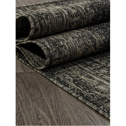 Ковер KAIR ( КАИР) S129 - BLACK-GRAY 