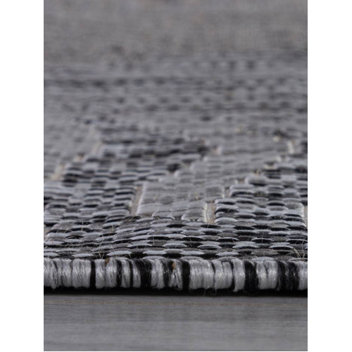 Ковер KAIR ( КАИР) S132 - DARK-GRAY ( Овал ) 