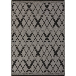 Ковер KAIR ( КАИР) S135 - BLACK-GRAY  