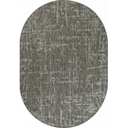 Ковер KAIR ( КАИР) S136 - GRAY ( Овал ) 