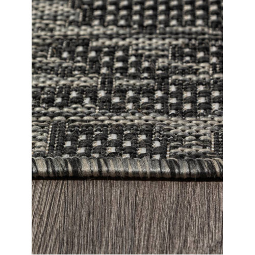Ковер KAIR ( КАИР) S136 - BLACK-GRAY