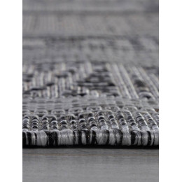 Ковер KAIR ( КАИР) S138 - DARK-GRAY ( Овал )