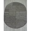 Ковер KAIR ( КАИР) S139 - DARK GRAY ( Овал )