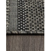 Ковер KAIR ( КАИР) S139 - BLACK-GRAY ( Овал ) 