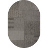 Ковер KAIR ( КАИР) S139 - BLACK-GRAY ( Овал ) 