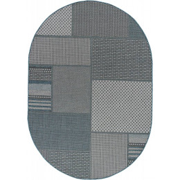 Ковер KAIR ( КАИР) S139 - BLUE ( Овал )