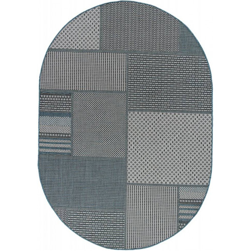 Ковер KAIR ( КАИР) S139 - BLUE ( Овал )