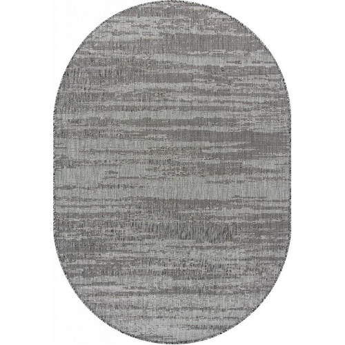 Ковер KAIR ( КАИР) S143 - DARK GRAY ( Овал )