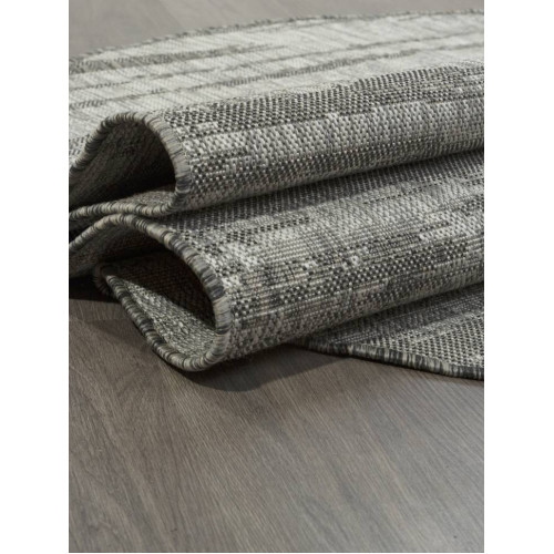 Ковер KAIR ( КАИР) S143 - GRAY ( Овал )