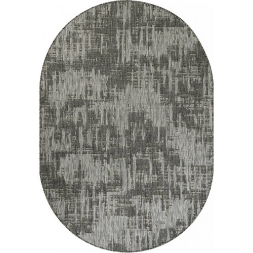 Ковер KAIR ( КАИР) S144 - GRAY ( Овал )