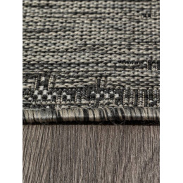 Ковер KAIR ( КАИР) S144 - BLACK-GRAY