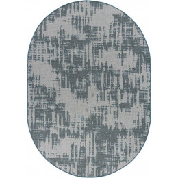 Ковер KAIR ( КАИР) S144 - BLUE ( Овал )