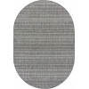 Ковер KAIR ( КАИР) S146 - DARK GRAY ( Овал )