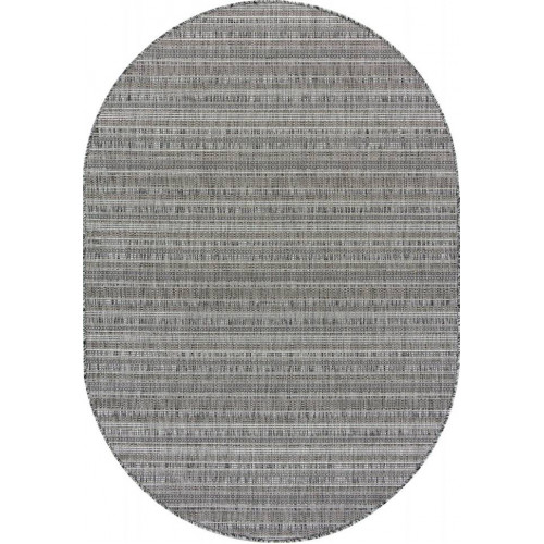 Ковер KAIR ( КАИР) S146 - DARK GRAY ( Овал )
