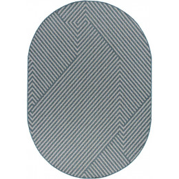 Ковер KAIR ( КАИР) S147 - BLUE ( Овал )