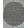 Ковер KAIR ( КАИР) S156 - DARK GRAY ( Овал )