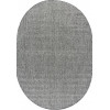 Ковер KAIR ( КАИР) S156 - DARK GRAY ( Овал )