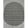 Ковер KAIR ( КАИР) S157 - DARK GRAY ( Овал )