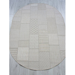 Ковер KAIR ( КАИР) S160 - BEIGE ( Овал )