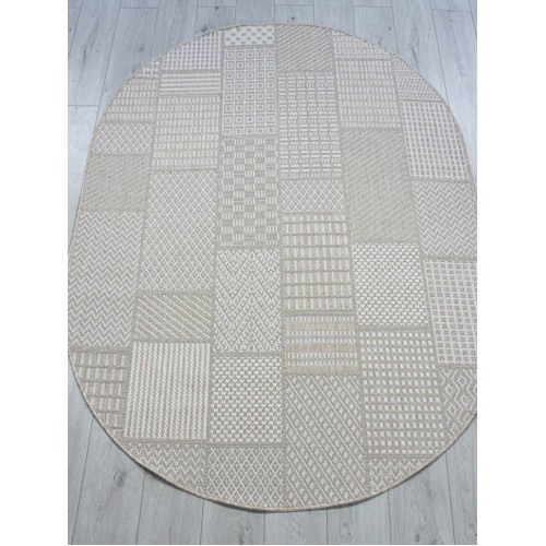 Ковер KAIR ( КАИР) S160 - BEIGE ( Овал )