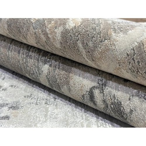 Ковер LUXURY DOKU ( ЛАКШЕРИ ДОКУ ) MA61A - LIGHT / GRAY  