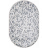 Ковер MIRANDA ( МИРАНДА ) D967 - BLUE-CREAM ( Овал )