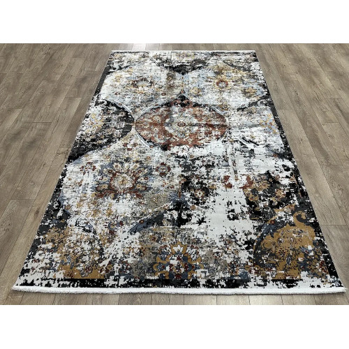 Ковер DAHLIA ( ДАХЛИЯ ) 9565A - BLACK / MULTI   