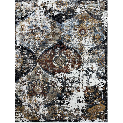 Ковер DAHLIA ( ДАХЛИЯ ) 9565A - BLACK / MULTI   