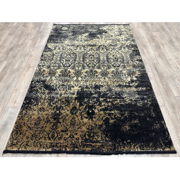 Ковер DAHLIA ( ДАХЛИЯ ) 9618A - BLACK / GOLD