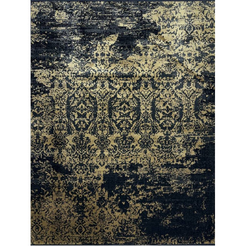 Ковер DAHLIA ( ДАХЛИЯ ) 9618A - BLACK / GOLD
