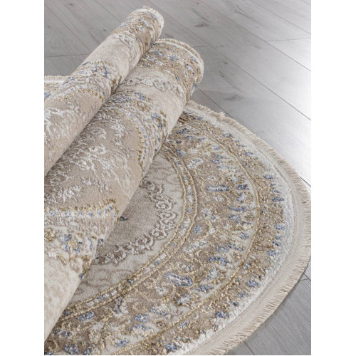 Ковер MOSSO ( МОССО ) 27226 - BEIGE / BLUE ( Овал ) 