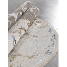 Ковер MOSSO ( МОССО ) 27231 - GRY / BLUE ( Овал )